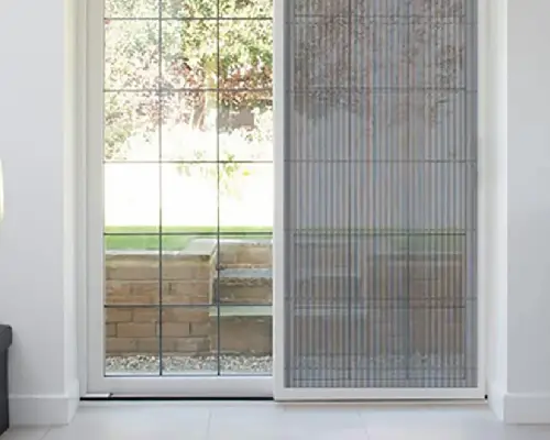 Clean-finish invisible grill window