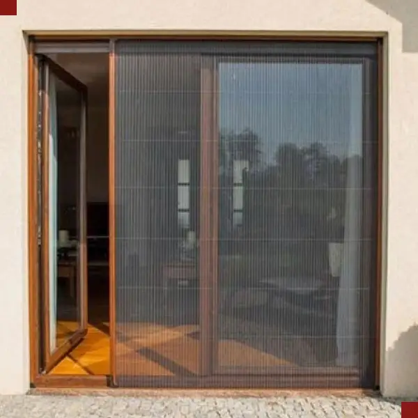 Sliding mosquito net